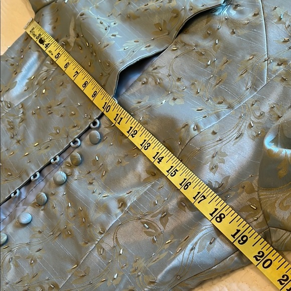 Beaded High Neck Jacket+ Sleeveless Maxi Sheath Dress Formal Set Womens 10 - Picture 8 of 16